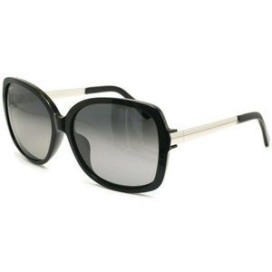 Maui Jim Melika MJ 760-02 Butterfly Black Polarized Sunglasses Gray Lenses 58mm